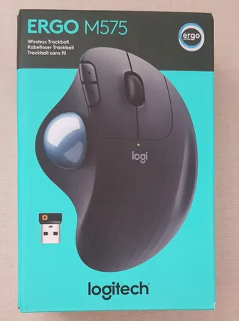 ماوس بی سیم لاجیتک مدل MX ERGO TRACKBALL
