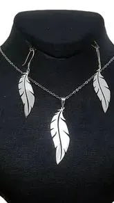 تجریه خرید نیم ست نقره ترمه مدل پر ADF