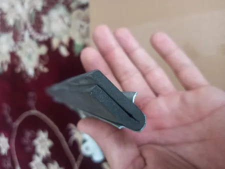 یدک طی آب جمع کن مدل فلزی سری لاستیکی کد 50