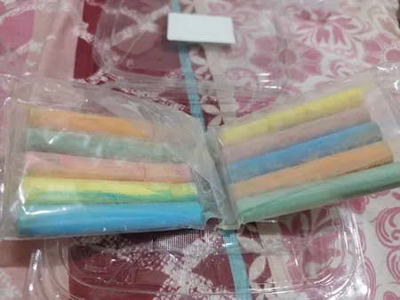 گچ رنگی مانگیو مدل M1 بسته 10 عددی