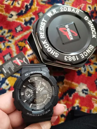 ساعت مچی دیجیتال مردانه کاسیو مدل جی شاک مدل GA-110-1B