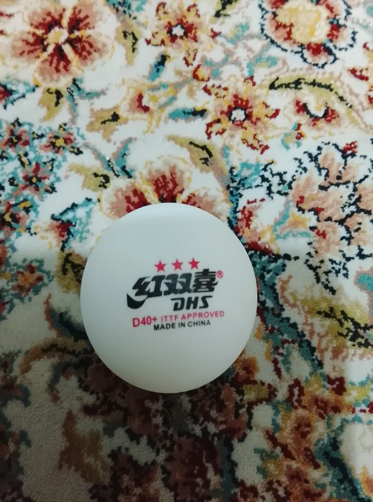 توپ پینگ پنگ دی اچ اس مدلD40+ 3 Star بسته 10 عددی