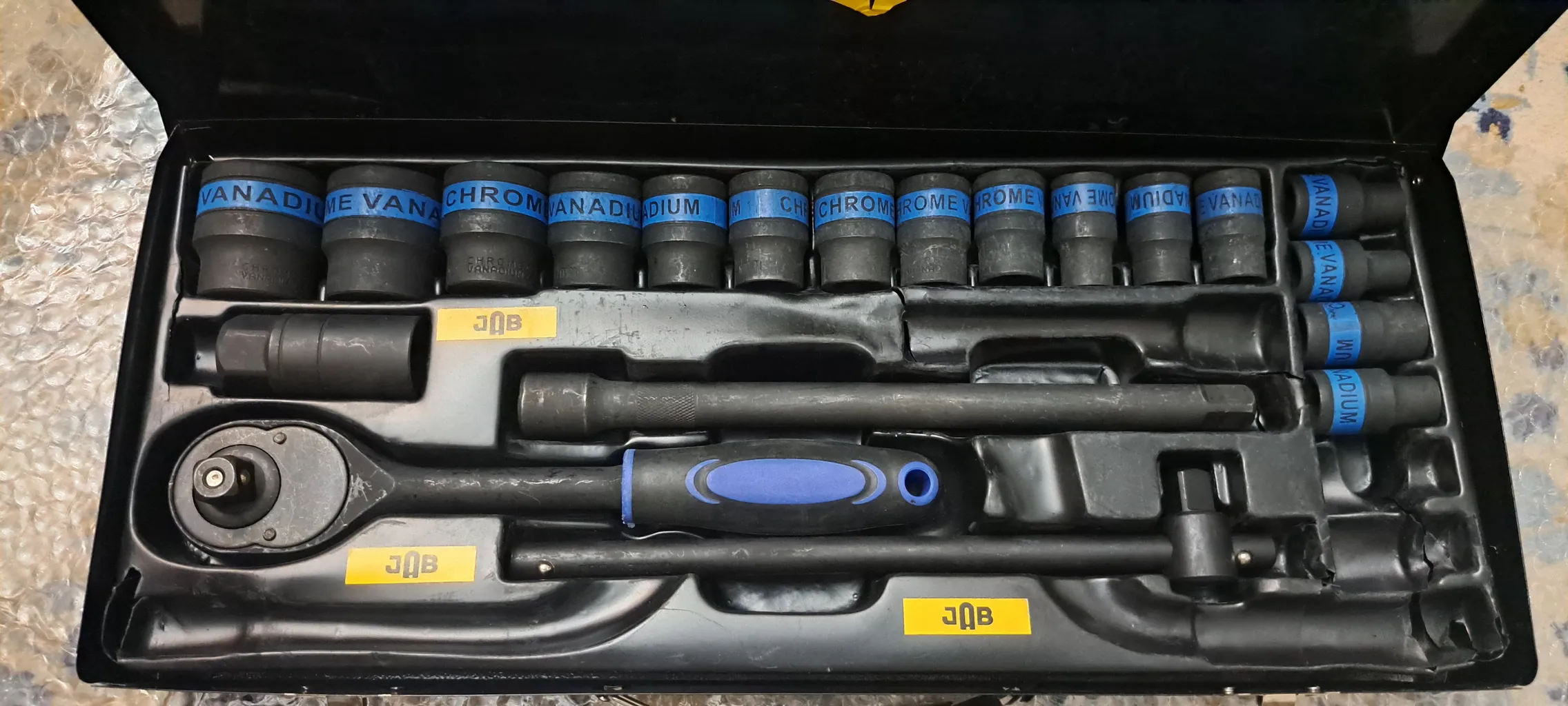 آچار بکس جاب مدل JB-2400 JNTRO مجموعه 24 عددی