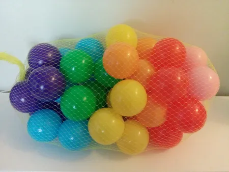 توپ استخر مدل شادی بسته 50 عددی سایز C