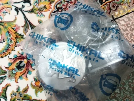 درپوش وسط رینگ خودرو چیکال مدل Q-10 مناسب برای پژو 206 بسته 4 عددی