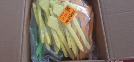 بیگودی مو مدل فومی بسته 100 عددی