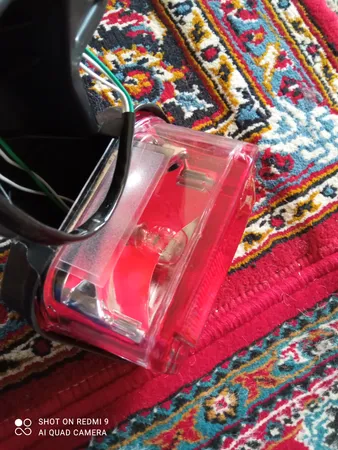 چراغ خطر عقب موتور سیکلت مدل ch25