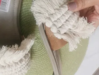 صندل زنانه مدل مکرومه