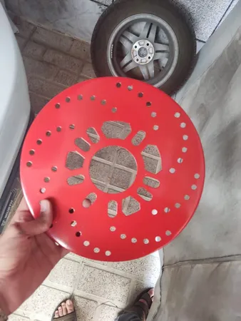 صفحه پشت رینگ خودرو مدل 53X1 سایز 13 اینچ بسته دو عددی