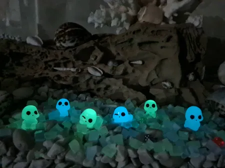 مجسمه مدل ارواح شبتاب بسته 3 عددی