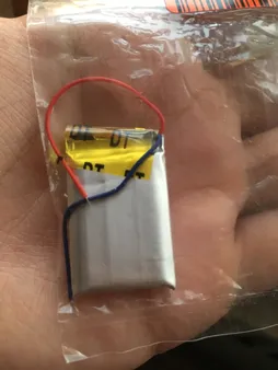 باتری لیتیومی مدل 501730 ظرفیت 200 میلی آمپر ساعت