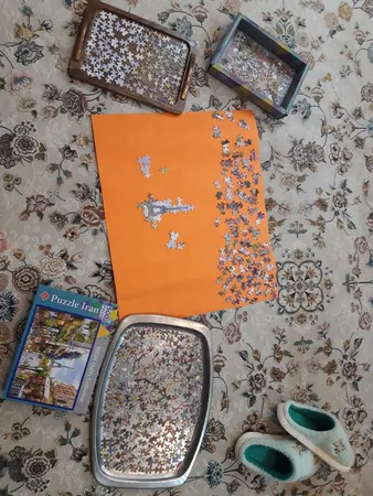 پازل 500 تکه ایران پازل طرح عصر پاریس