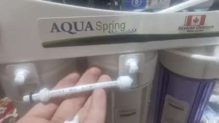 دستگاه تصفیه کننده آب آکوآ اسپرینگ مدل UF - SF4800  کد 01 به همراه فیلتر تصفیه آب