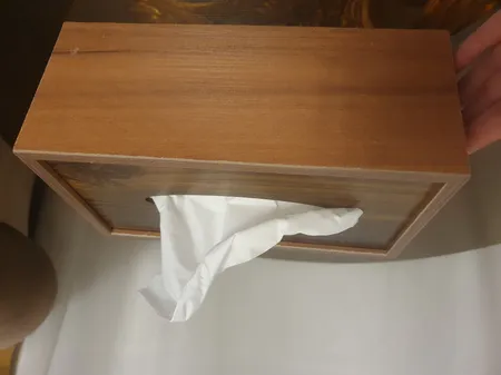 جای دستمال کاغذی مدل الماس