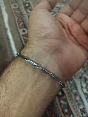 دستبند مردانه مدل اسپرت زنجیری کبریتی کد 56993
