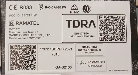 ساعت مچی عقربه‌ای مردانه کاسیو مدل GA-B2100-3ADR