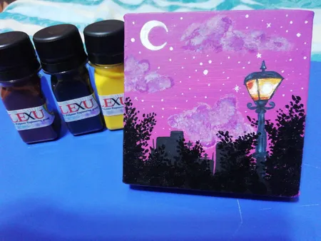 رنگ آکرلیک لکسوو مدل MULTY حجم 30 میلی لیتر مجموعه 6 عددی