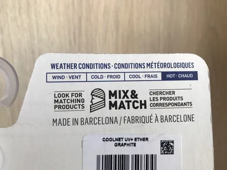 دستمال سر و گردن باف مدل ETHER GRAPHITE 119345.901.10