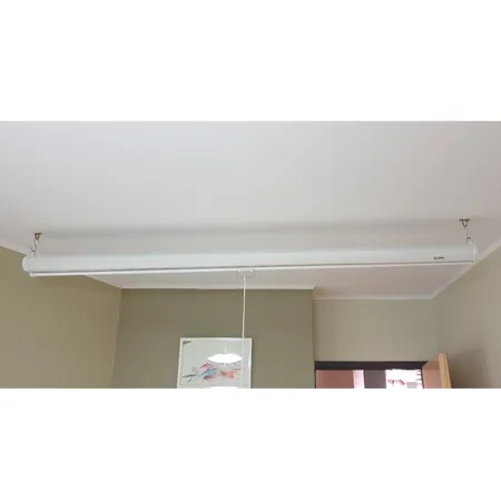 پرده نمایش دستی پروژکتور اسکوپ پارچه عالی سایز 200x200