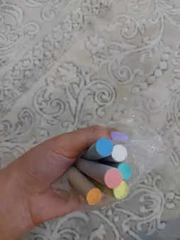 گچ رنگی مدل 0020بسته 6 عددی