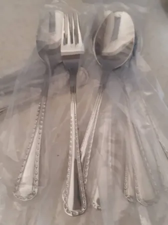 سرویس قاشق و چنگال 12 پارچه ناب استیل مدل Palermo