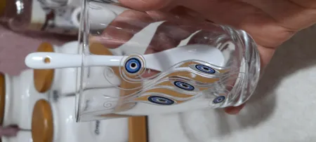 قاشق ادویه سرامیکی کد 13 بسته 6 عددی