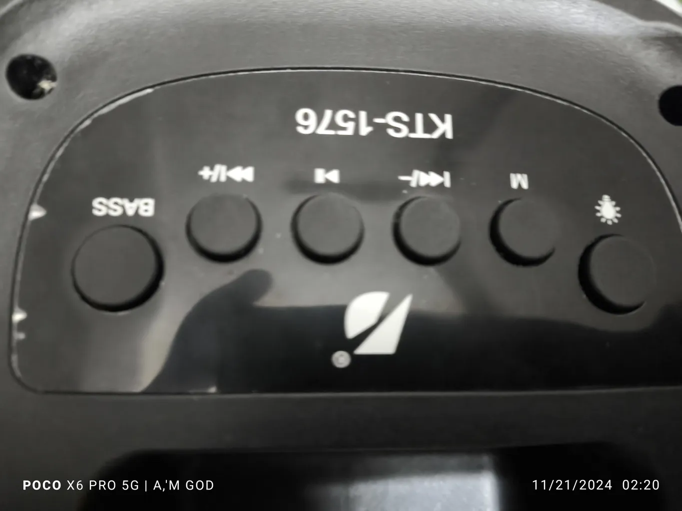 اسپیکر بلوتوثی قابل حمل مدل KTS 1576