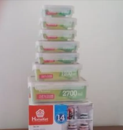 ظرف نگهدارنده هوم کت کد 3447 مجموعه 7 عددی