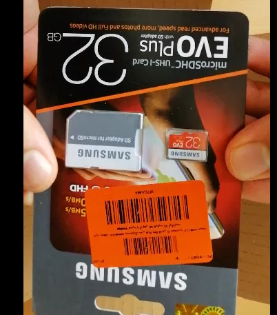 کارت حافظه microSDHC مدل Evo Plus کلاس 10 استاندارد UHS-I U1 سرعت 95MBps همراه با آداپتور SD ظرفیت 32 گیگابایت