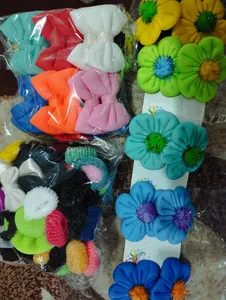 تجریه خرید تل و کش مو دخترانه مدل بسته 100 عددی