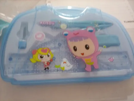 ست لوازم تحریر 7 تکه آئوسدو مدل AS-8010 BG