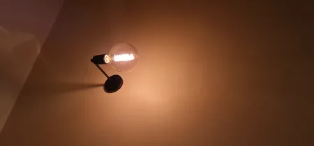 لامپ فیلامنتی انگاره مدل G125 پیچی پایه E27