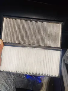 تجریه خرید فیلتر کابین فیلتر دَم مدل ساده مناسب برای تیبا بسته دو عددی