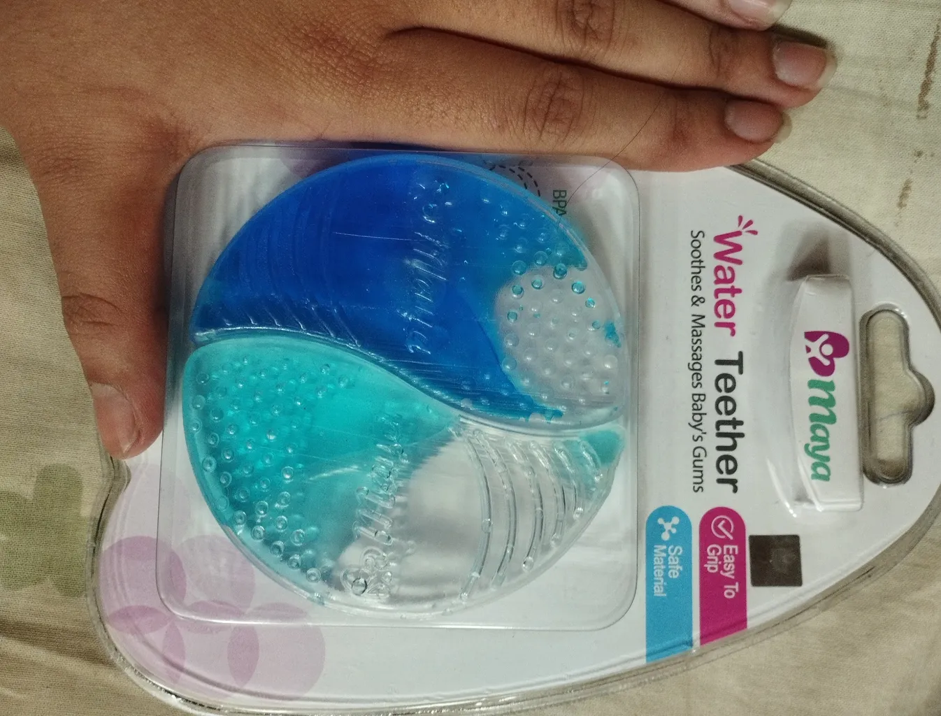 دندان گیر مایا مدل آبدار کد 001 بسته 2 عددی