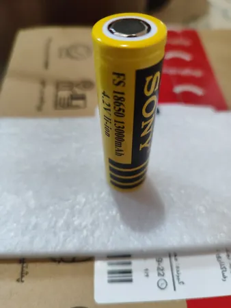 باتری لیتیوم یون قابل شارژ سونی مدل 18650 ظرفیت  13000 میلی آمپر ساعت