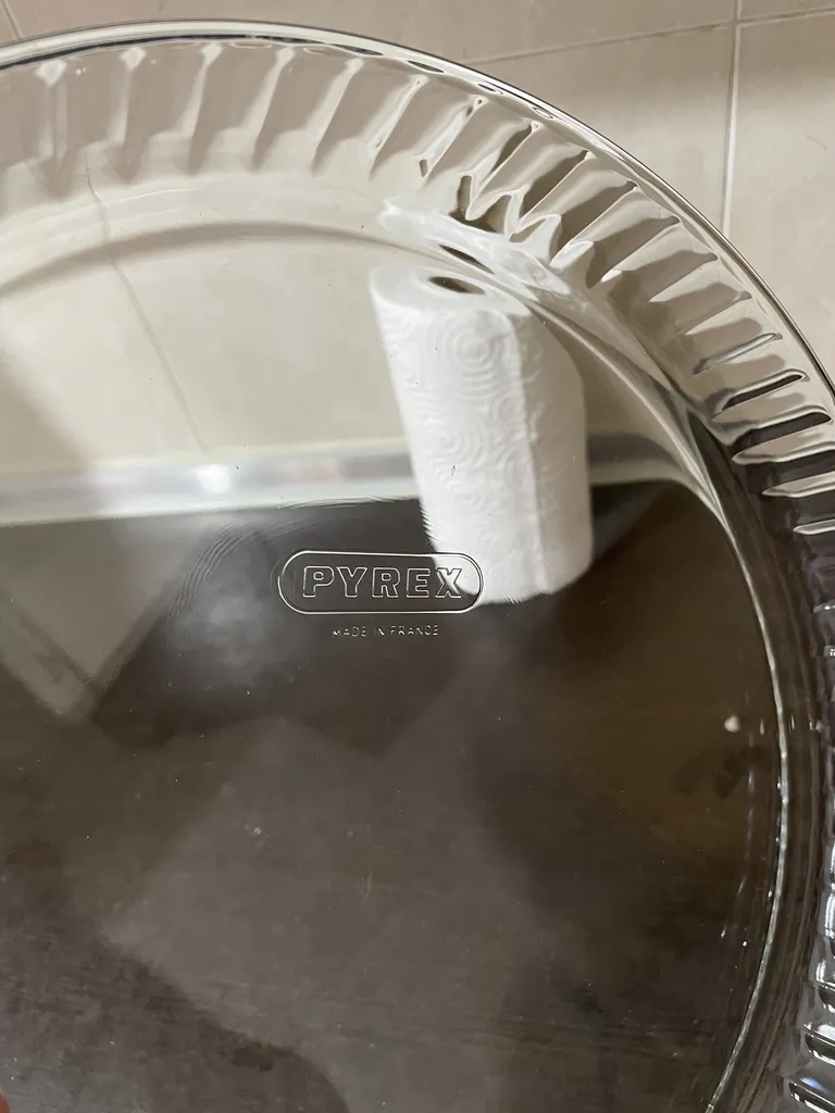 ظرف پخت پیتزا پیرکس مدل Borosilicate کد 814