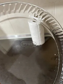 ظرف پخت پیتزا پیرکس مدل Borosilicate کد 814