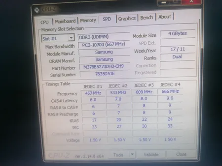 رم دسکتاپ DDR3 تک کاناله 1333 مگاهرتز CL9 کینگستون مدل KVR1333D3N9/4G ظرفیت 4 گیگابایت