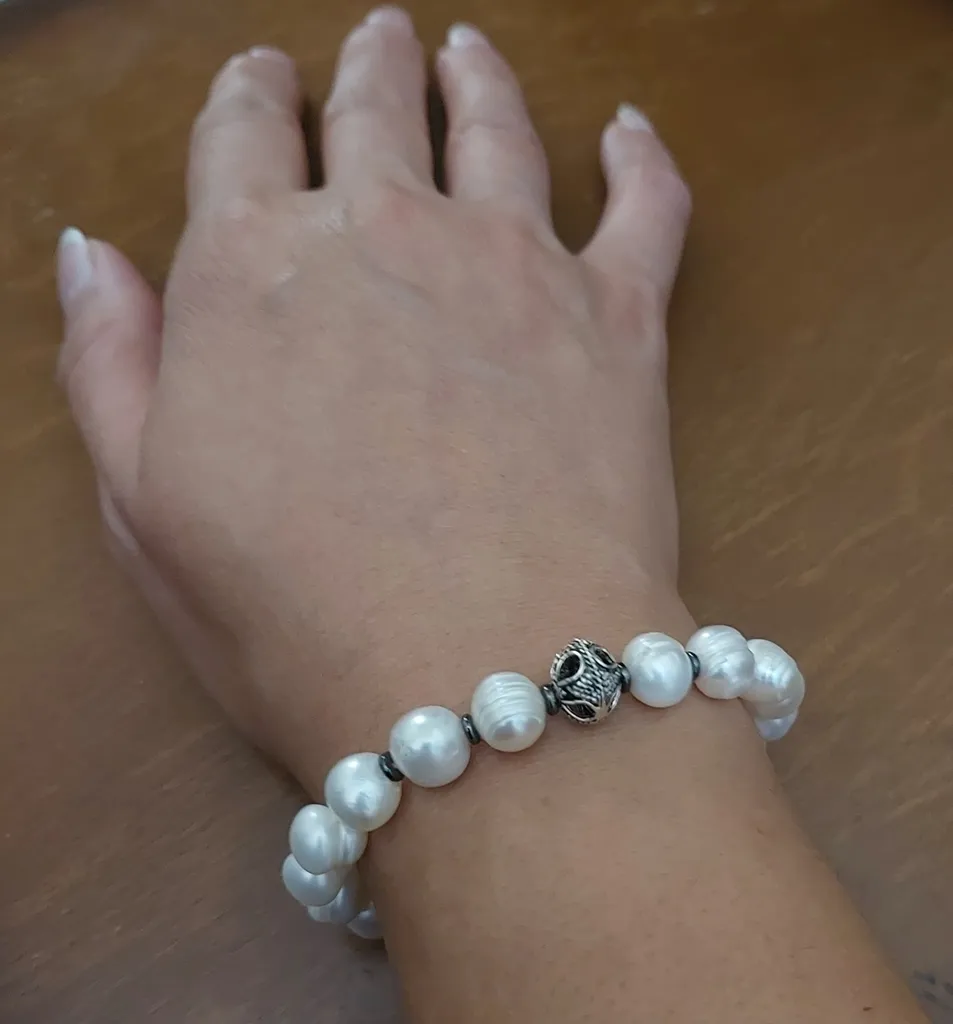 دستبند نقره زنانه مانچو مدل bs001