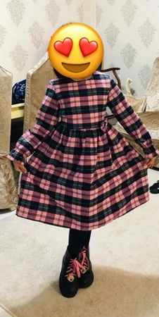 پیراهن دخترانه مدل پائیزه آلیس