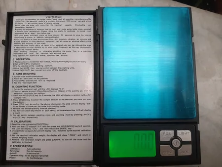 ترازو دیجیتال مدل نوتبوکی 500 گرمی