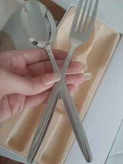 سرویس قاشق و چنگال 12 پارچه مدل یونیک