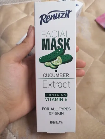 ماسک صورت رینوزیت مدل خیار حجم 100 میلی لیتر