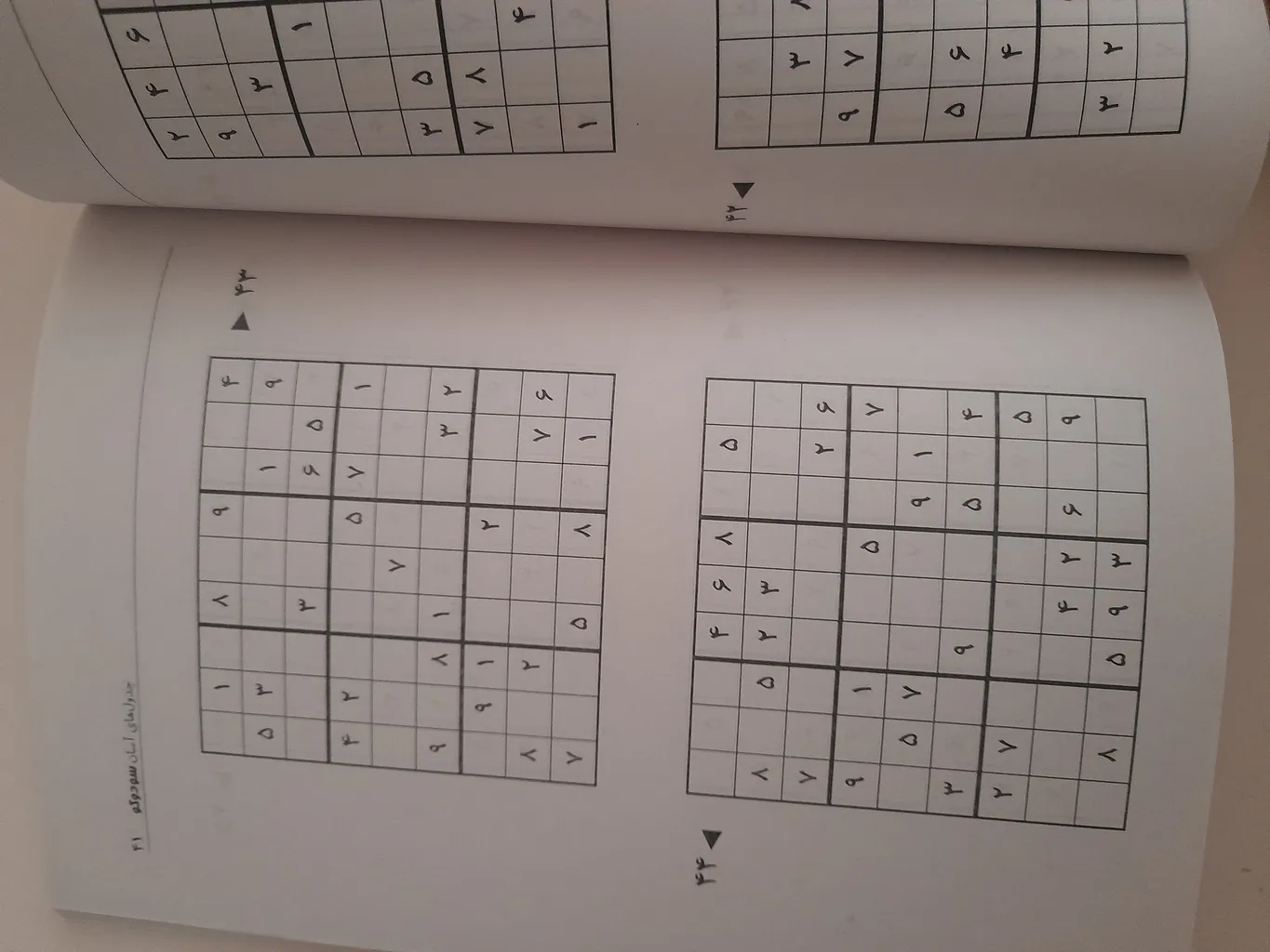 کتاب جدول های اعداد سودوکو اثر خسرو خبیری