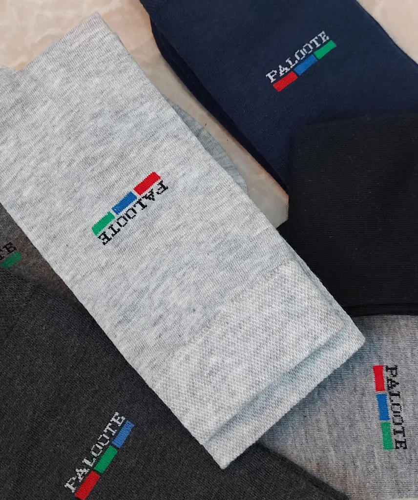 جوارب مردانه پالوته مدل COL6 بسته ۶ عددی