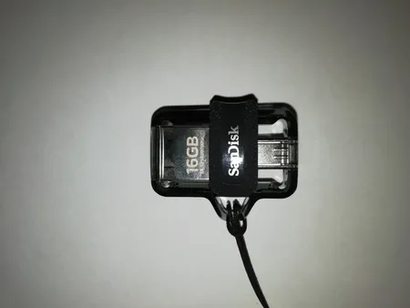 فلش مموری سن دیسک مدل Ultra Dual Drive M3.0 ظرفیت 16 گیگابایت