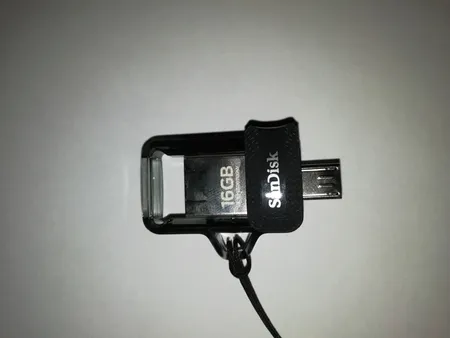 فلش مموری سن دیسک مدل Ultra Dual Drive M3.0 ظرفیت 16 گیگابایت