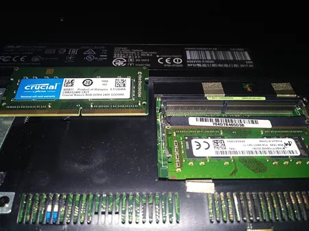 رم لپ تاپ کروشیال مدل DDR4 2400MHz ظرفیت 8 گیگابایت