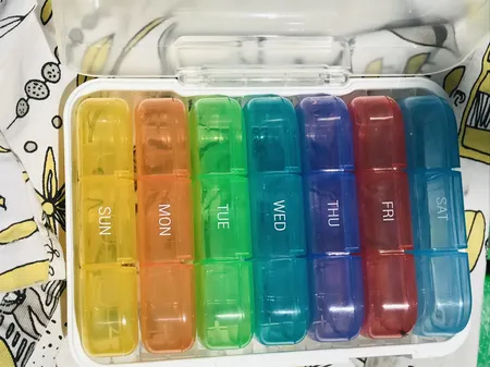 جعبه نگهدارنده قرص مدل مموریا