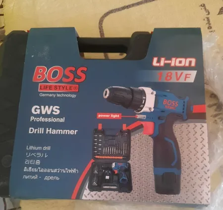 مجموعه 30 عددی پیچ گوشتی شارژی باس مدل Li-ion 18 v